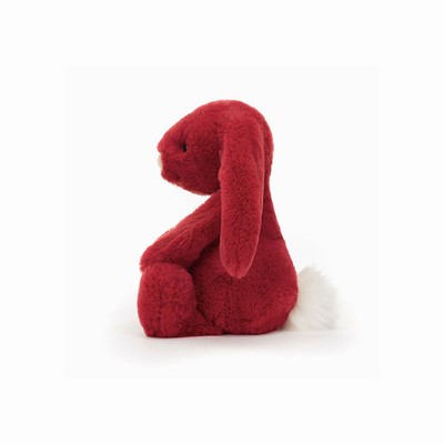 Jellycat Bashful Luxe Bunny Scarlett New Zealand | NDYCV0831